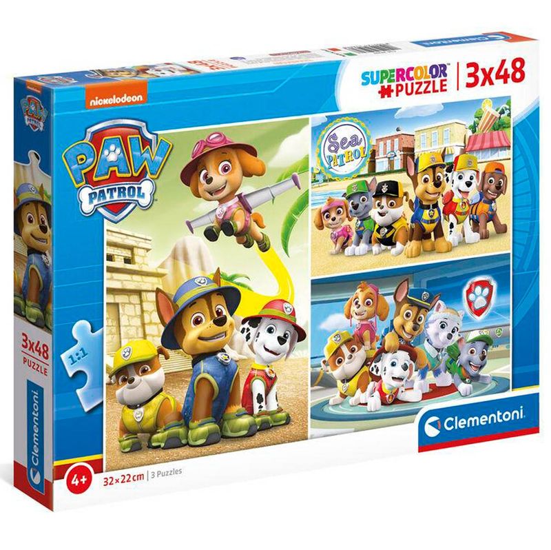 Patrulla-Canina-Puzzles-3x48-Piezas