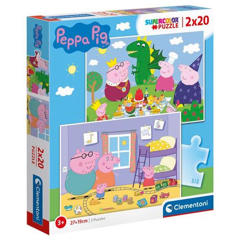 Peppa Pig Puzzle 2x20 Piezas