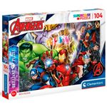 Los-Vengadores-Puzzle-Brillante-104-Piezas