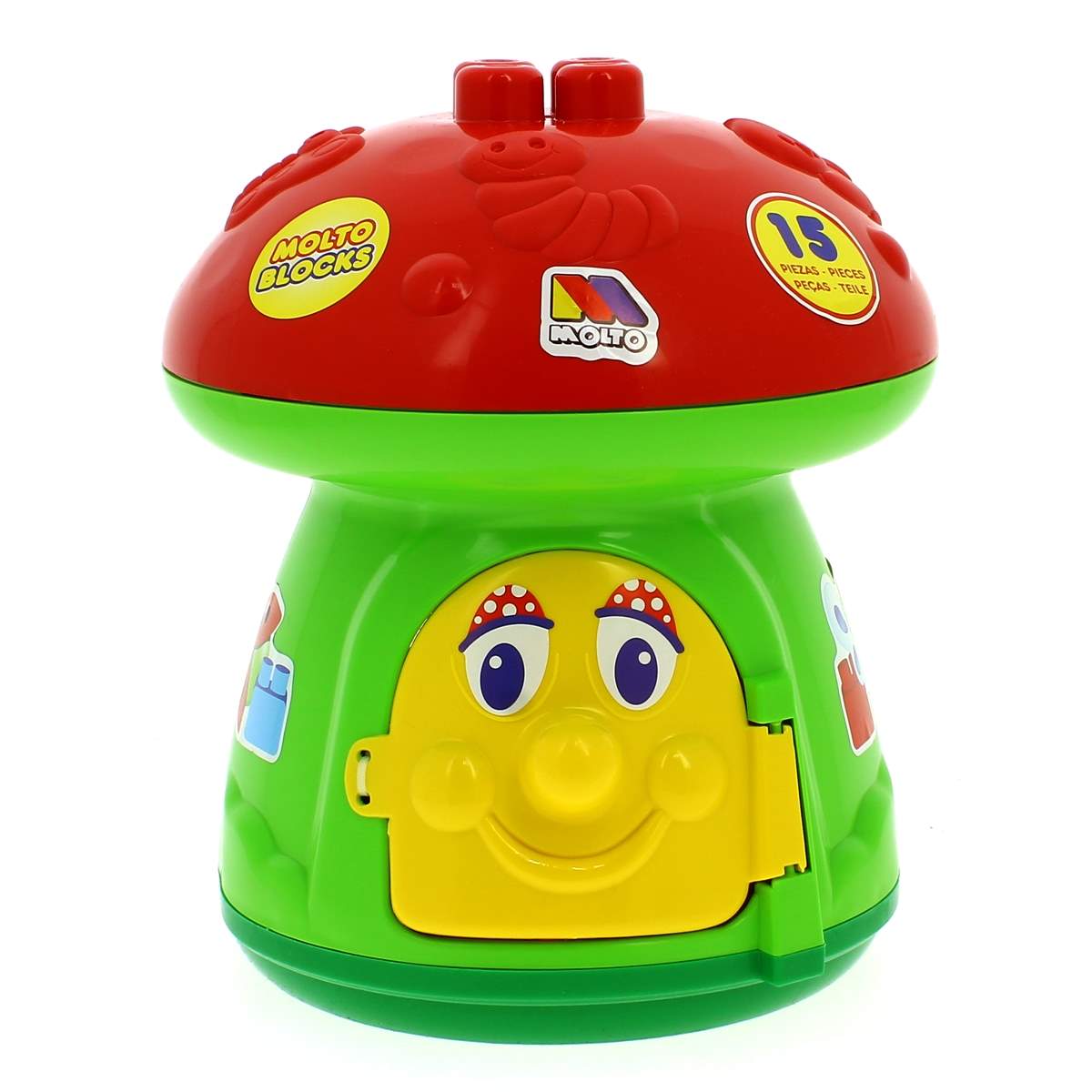 Juguete Original Molto Tren Con 70 Bloques Tren Bloques I Vagones