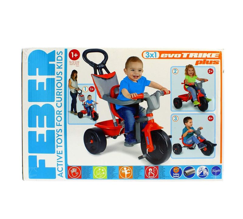 Feber evo trike plus 3 en 1 triciclo online