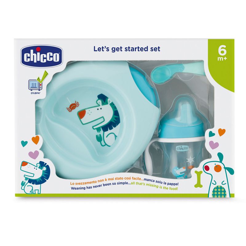 Vajilla-Infantil-de-3-piezas---6-Meses-Azul