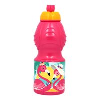 Botella Sport Plástico 400 ml Flamingo