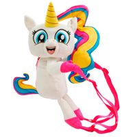 Fingerlings Mochila Unicornio de Peluche