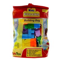 Set 100 Bloques Construcción en Bolsa