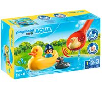 Playmobil 1.2.3 Aqua Familia de Patos