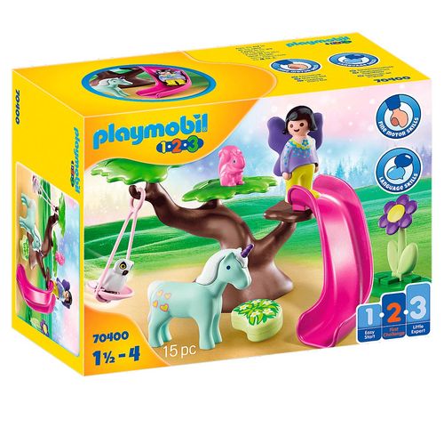 Playmobil 1.2.3 Parque Infantil Hada