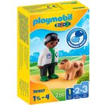 Playmobil-123-Veterinario-con-Perro