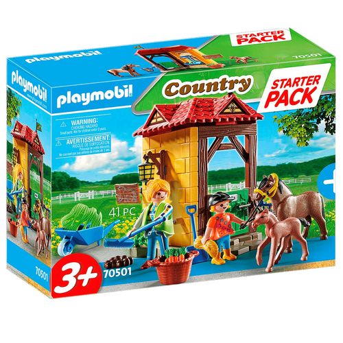 Playmobil Starter Pack Granja de Caballos