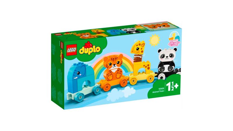 Lego duplo tren discount animales