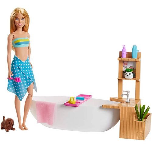 Barbie y su Baño de Burbujas