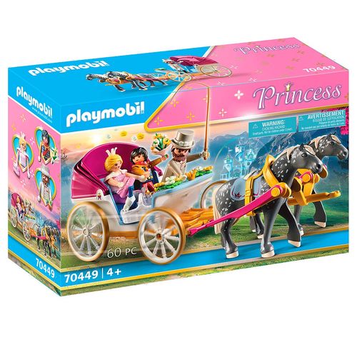 Playmobil Princess Carruaje Romántico Caballos