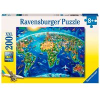 Puzzle Mundo a la Vista 200 Piezas