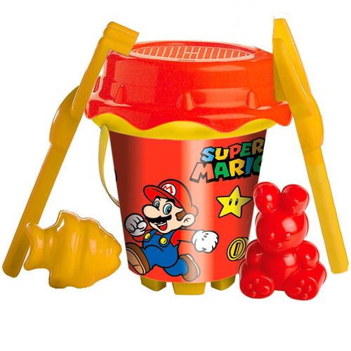 Super Mario Conjunto Playa Cubo + Moldes