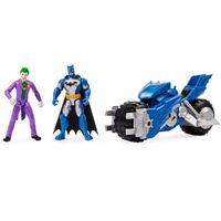 Batman Bat-Tech Batmoto + Figuras