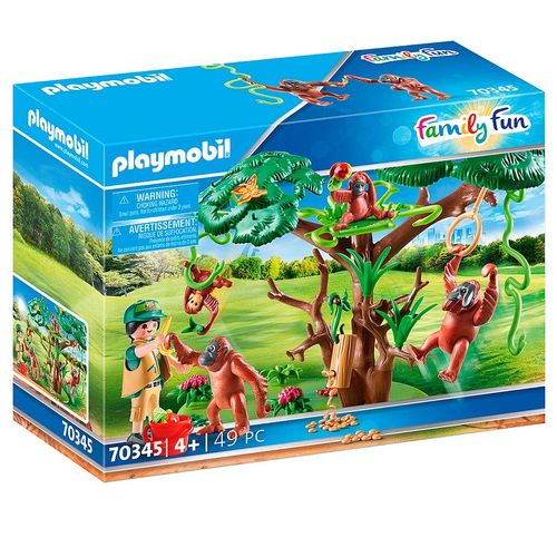 Playmobil Family Fun Orangutanes con Árbol