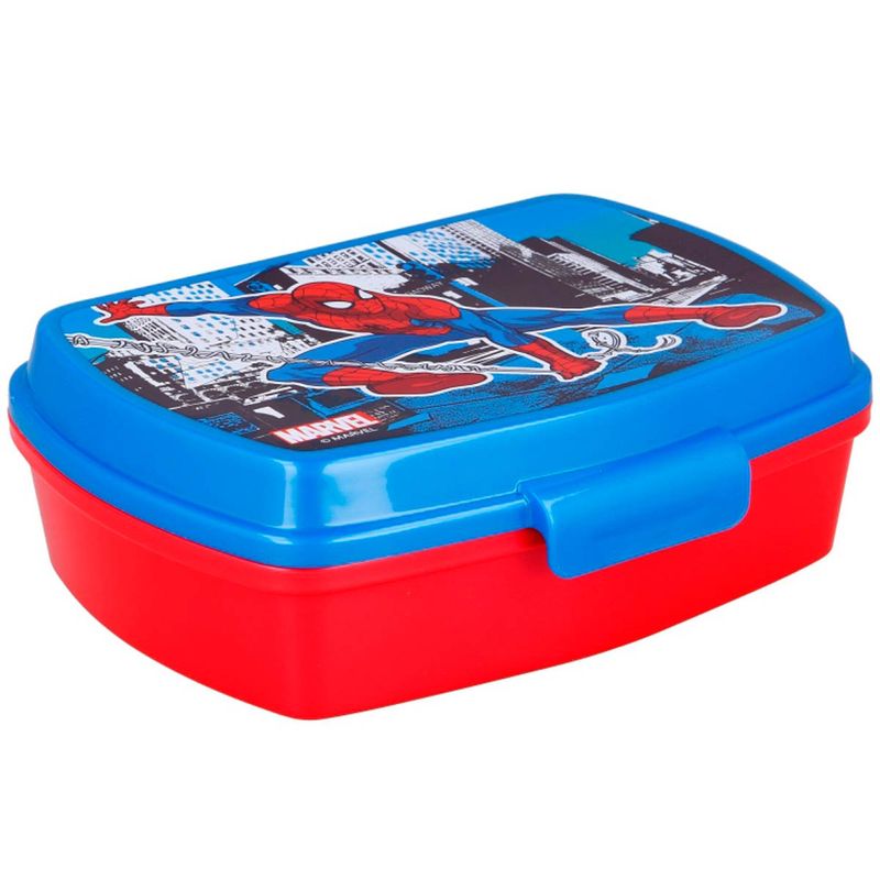 Spiderman-Sandwichera-Rectangular