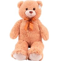 Oso de Peluche con Lazo 100 cm Surtido