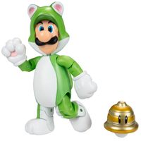 Super Mario Figura Luigi Gato