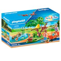 Playmobil Family Fun Recinto Exterior Pandas Rojos