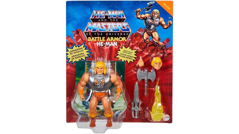 Portero Poder Motear Masters del Universo Figura He-Man Deluxe