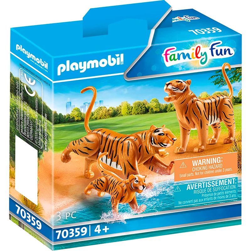 Playmobil-City-Life-Tigres-con-Bebe