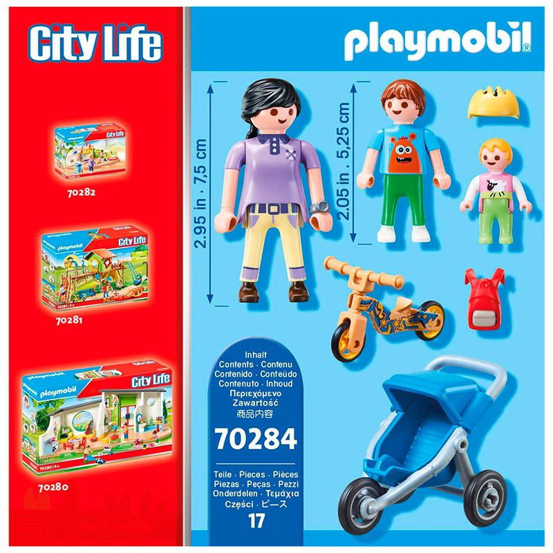 Playmobil-City-Life-Mama-con-Niños_1