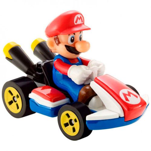 Hot Wheels Mario Kart Coche Mario