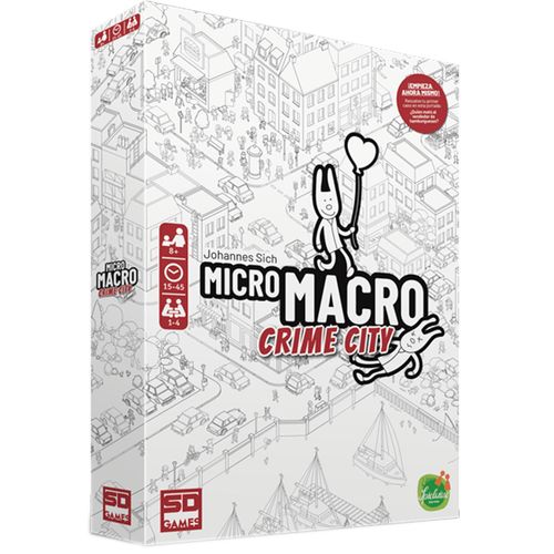 Micro Macro Crime City Juego Mesa