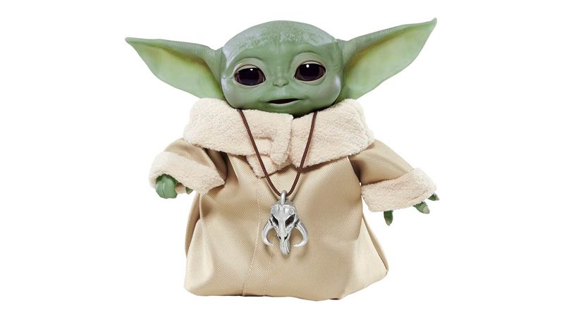 Baby yoda muñeco 2025 que se mueve