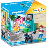 Playmobil-Family-Fun-Turistas-con-Cajero