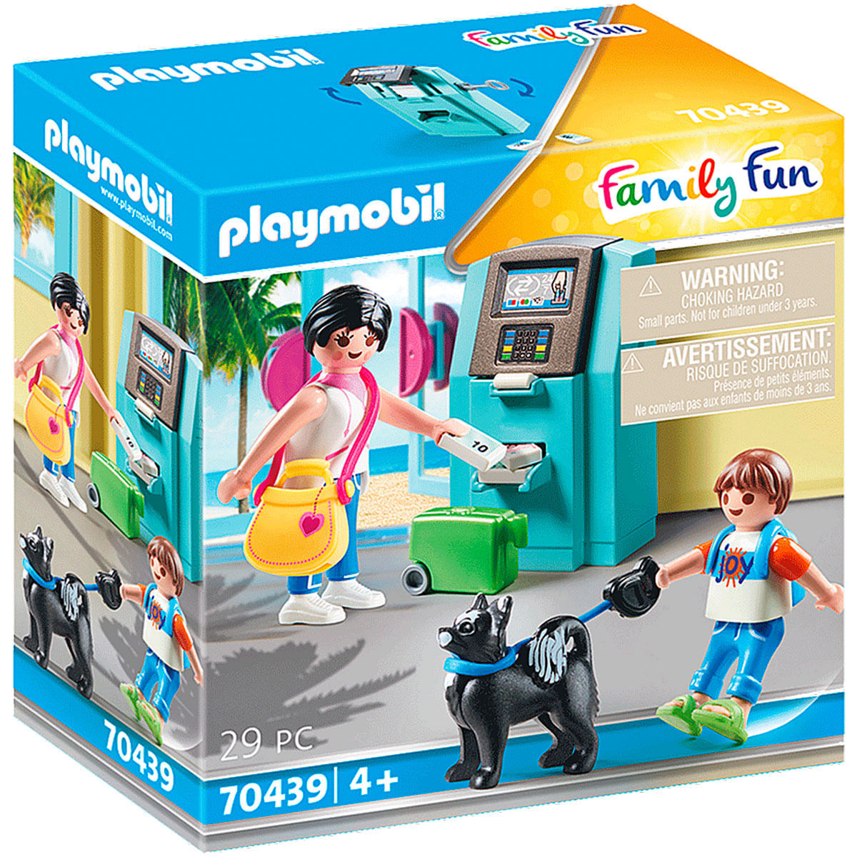 Playmobil Family Fun Turistas con Cajero