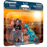 Playmobil Dino Rise Pack Velociraptor y Saqueador
