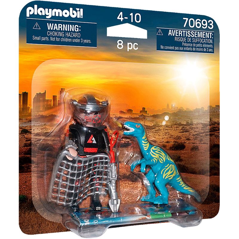 Playmobil-Dino-Rise-Pack-Velociraptor-y-Saqueador