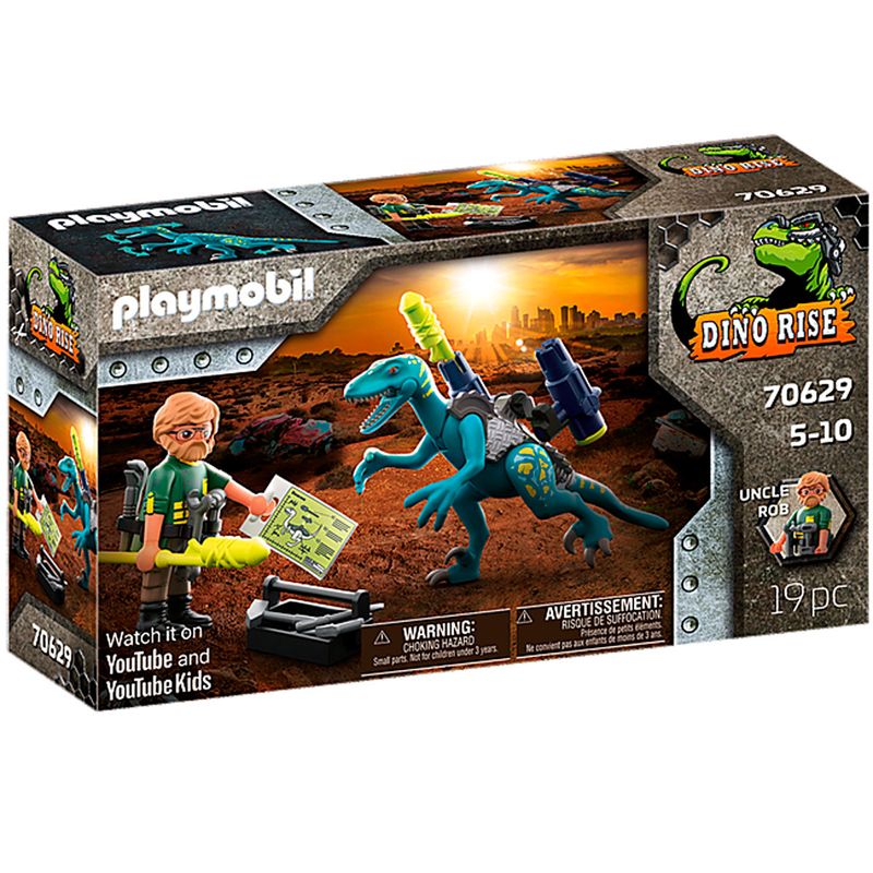Playmobil-Dino-Rise-Uncle-Armamento-para-Batalla