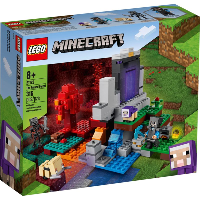 Lego-Minecraft-Portal-en-Ruinas