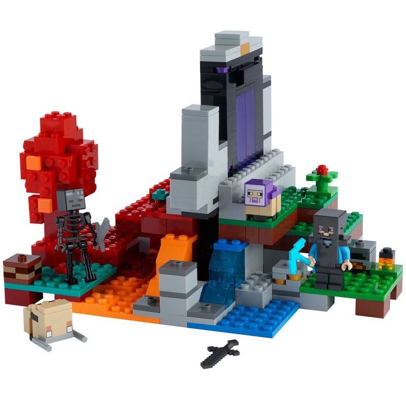 Lego-Minecraft-Portal-en-Ruinas_1