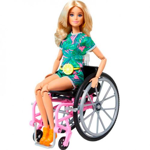 Barbie Fashionista Silla Ruedas
