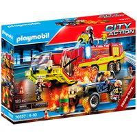 Playmobil City Action Operación Rescate Bomberos
