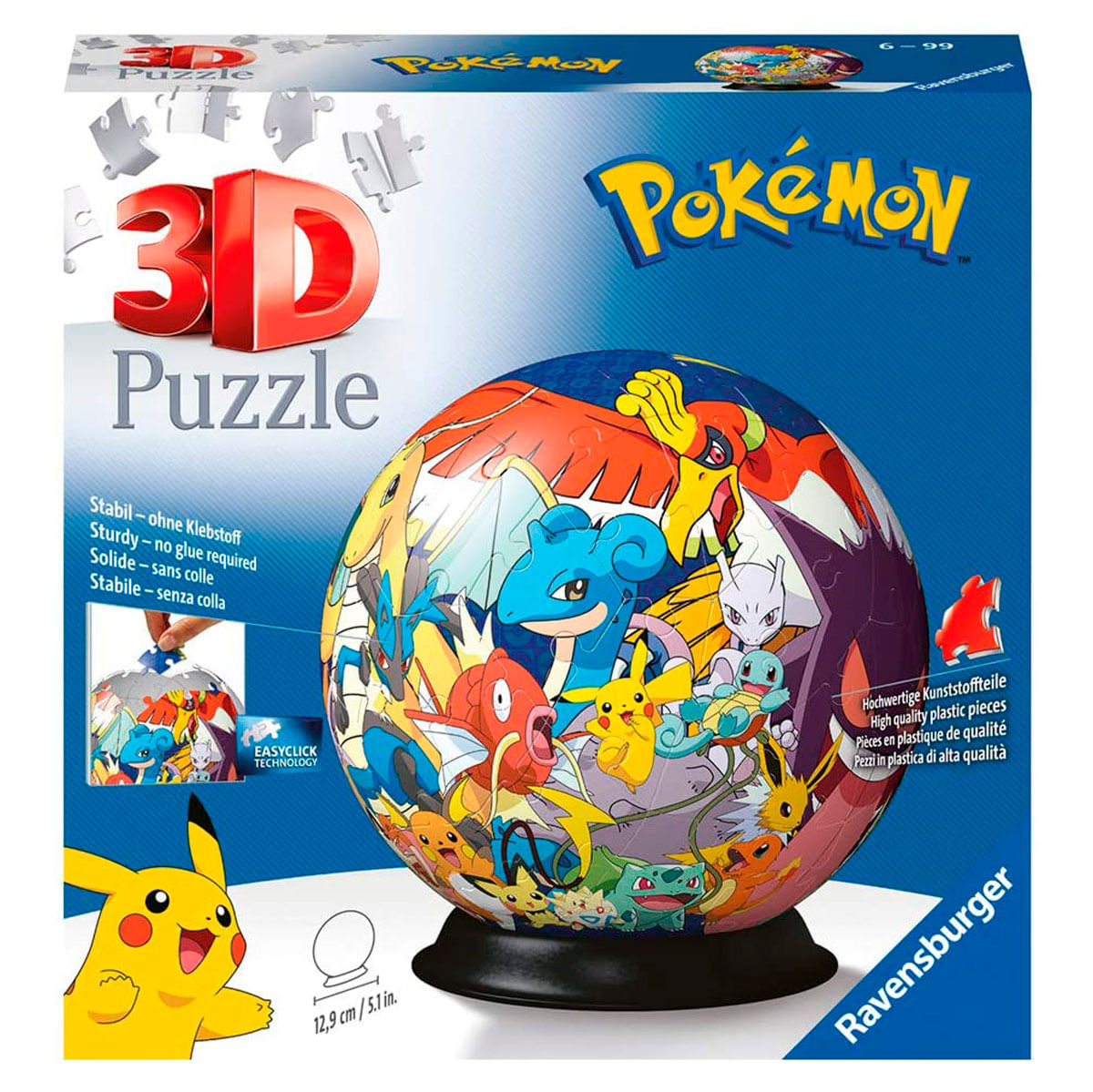 Centro de la ciudad pronto Archivo Pokémon Puzzle Bola 3D 72 Piezas
