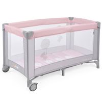 Cuna de viaje básica Rosa