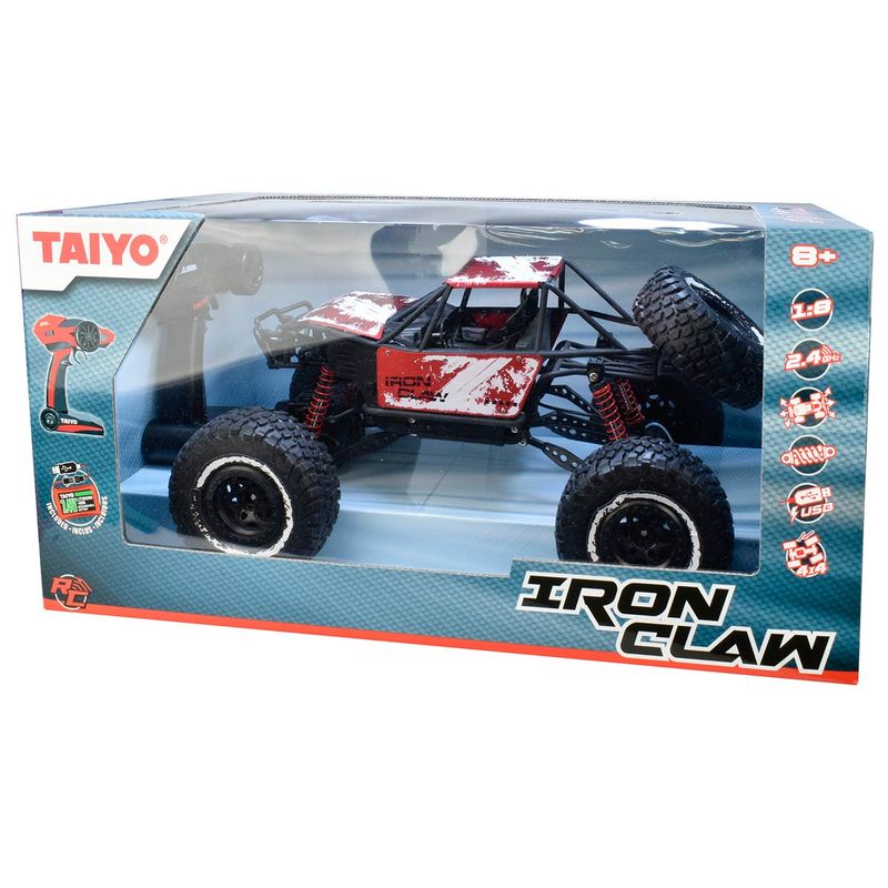 Coche-Iron-Claw-Red-Metal-1-8-R-C_2
