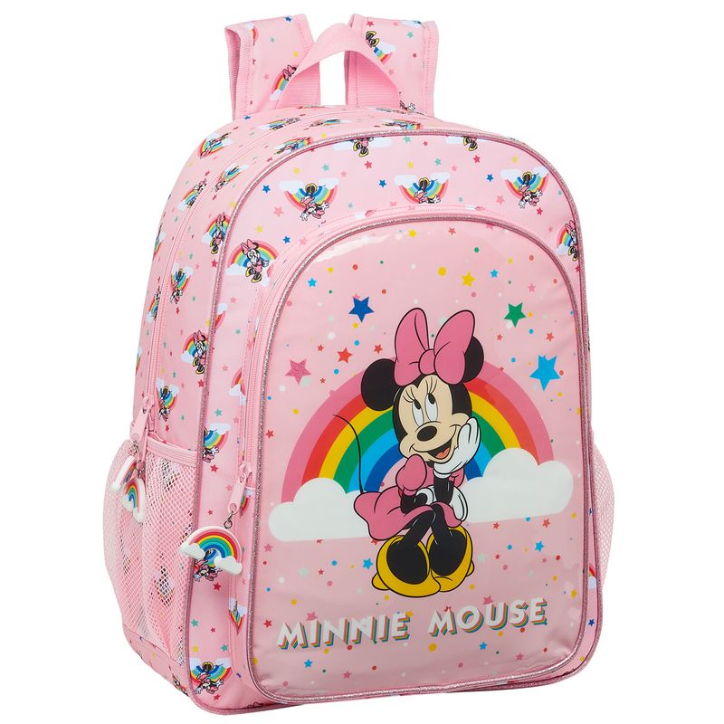 Minnie-Mouse-Rainbow-Mochila-Adaptable