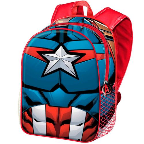 Capitán América Mochila Infantil Básica