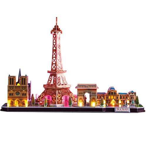 Puzzle 3D City Line Skyline Paris LED