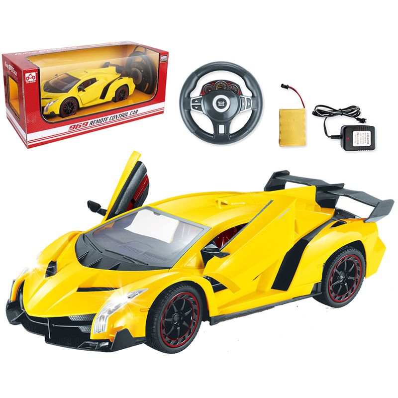 Coche-Deportivo-Amarillo-R-C-Escala-1-12