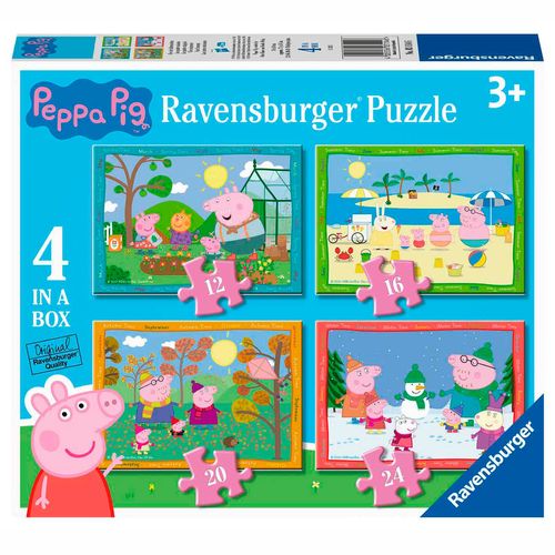 Peppa Pig Puzzle Progresivo 12+16+20+24