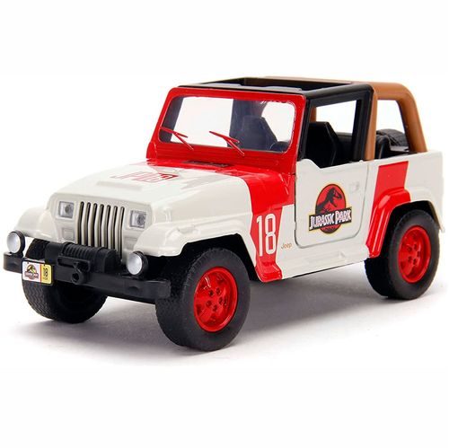 Jurassic World Jeep Wrangler Escala 1:32