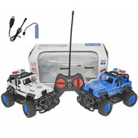 Coche Pick Up Policia R/C Escala 1:22 Surtido
