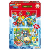 Superthings Puzzle 2x100 Piezas